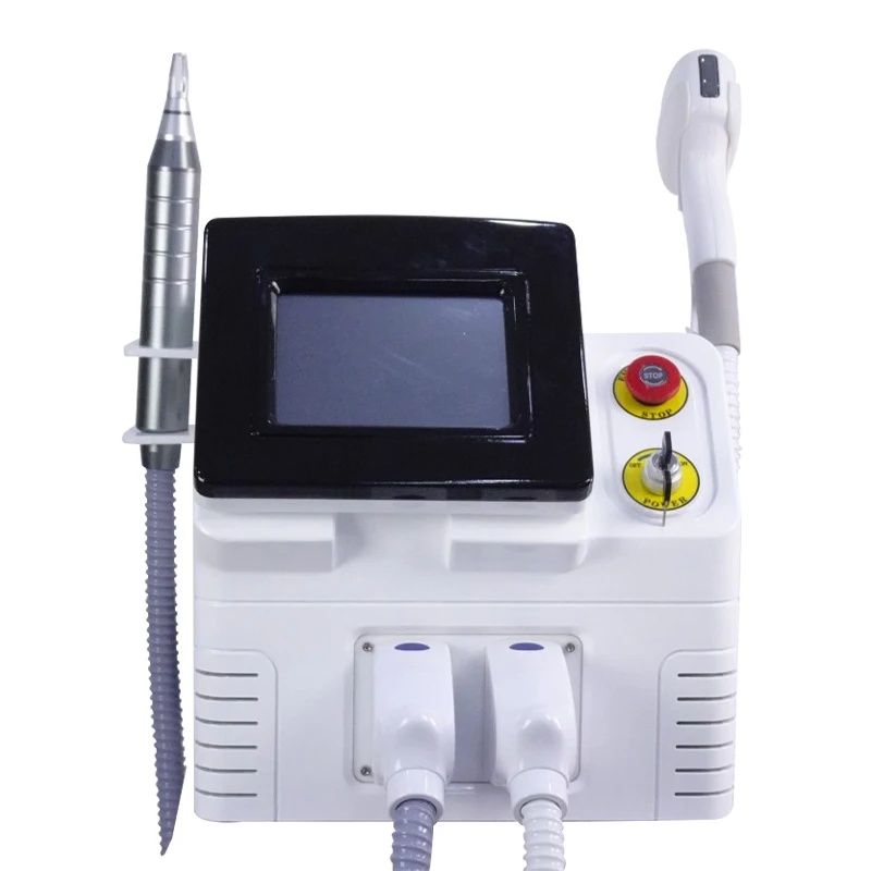 Appareil épilation Laser 2 En 1 - ND:YAG & Diode 808nm, Pour Visage Et Corps, Portable, Neuf
