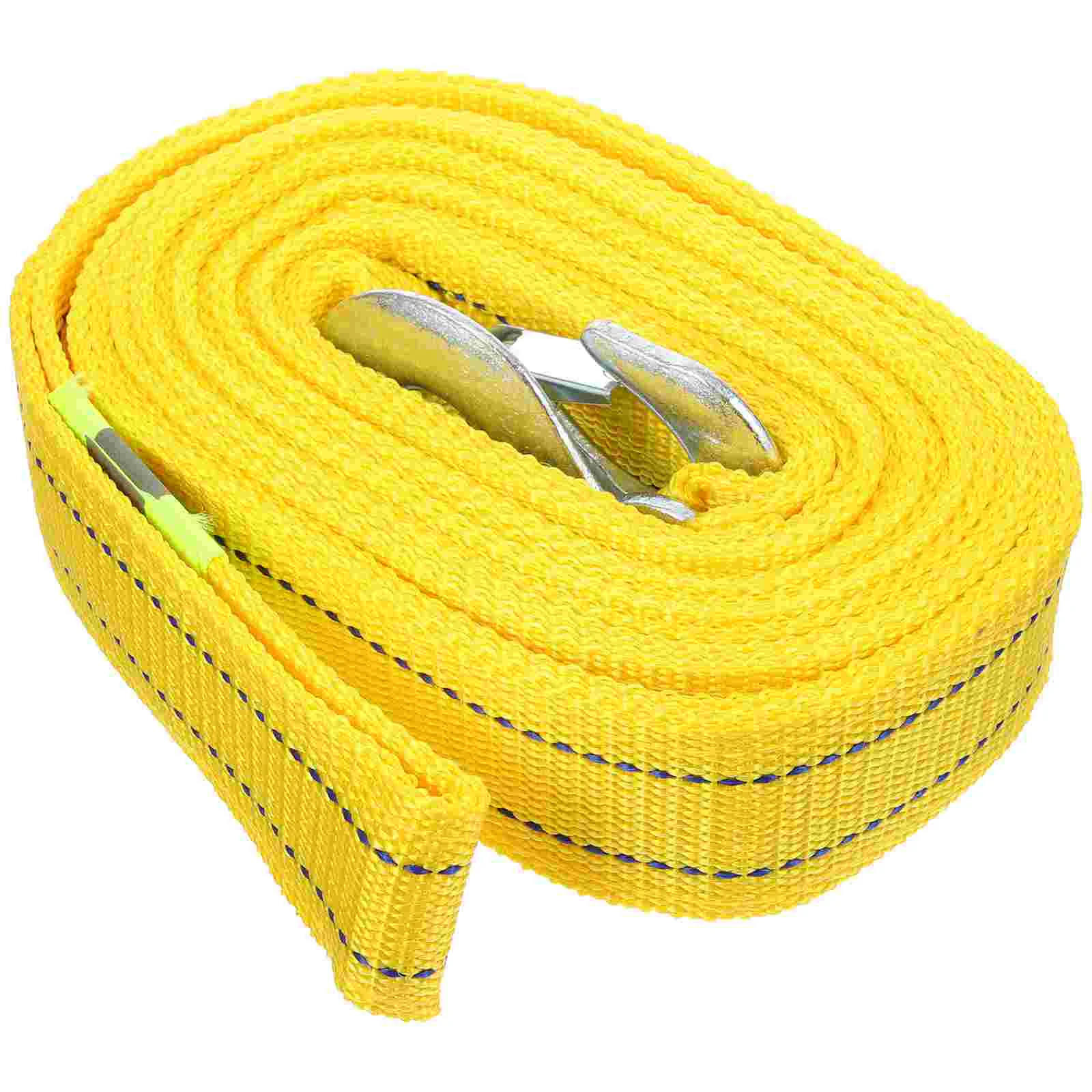 

4 8m Winch Rope ATV SUV Tow Off Road Vehicle Towing Strap Polyester Car Trailer