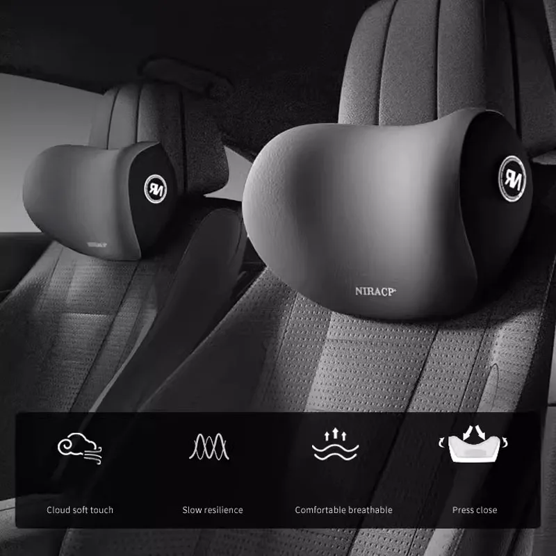 Car Neck Pillow Lumbar Support Headrest Soft