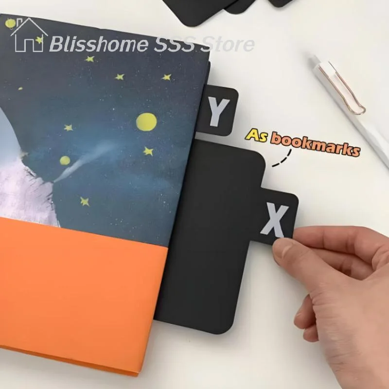 【S】26Pcs/set CD/DVD/Vinyl Record Organizer Dividers A-Z Alphabet File Storage Separator For Music Albums Office Home - 4