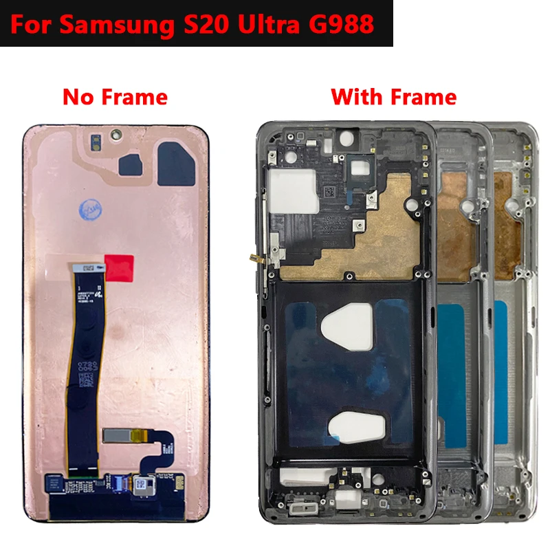 OLED  ÷ ġ ũ Ÿ, Ｚ  S20 Ʈ LCD G988F, Ｚ s20 ÷ G980 G985 ü