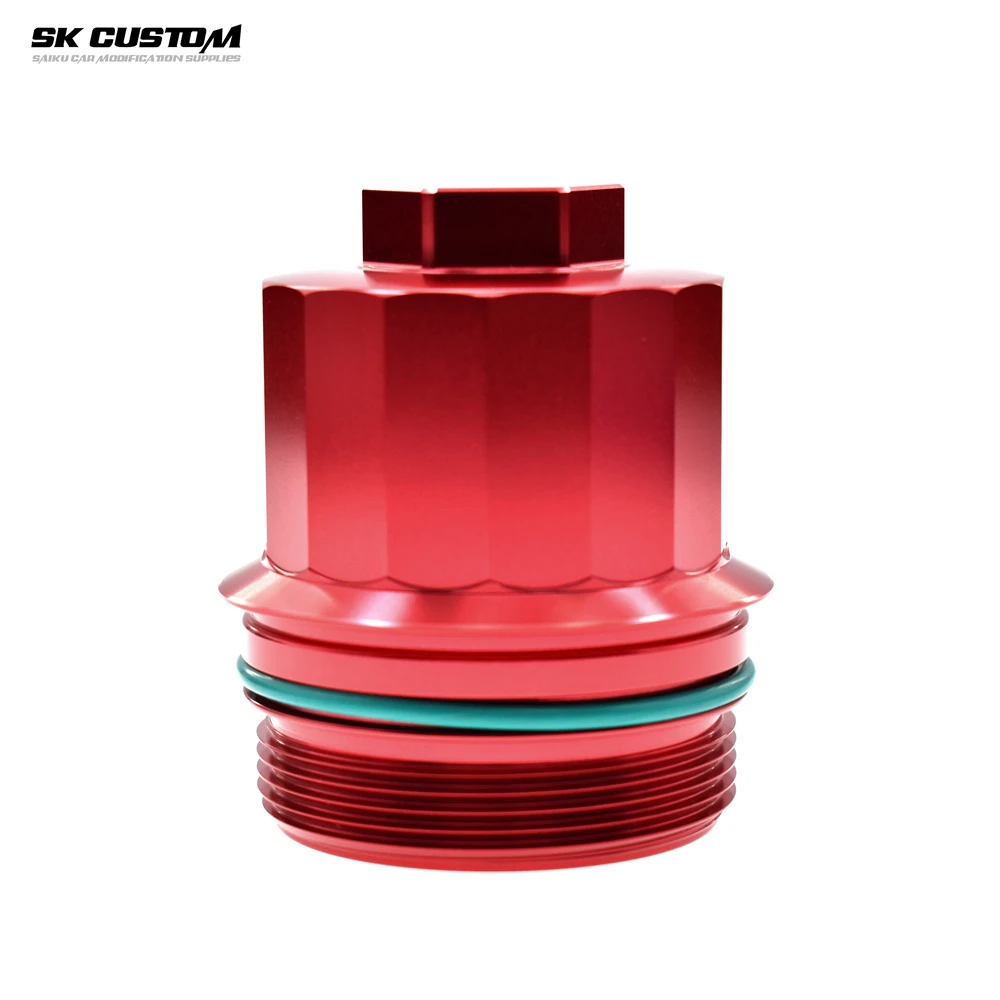For BMW B57 B58 engine modification oil filter cover aluminum alloy filter housing