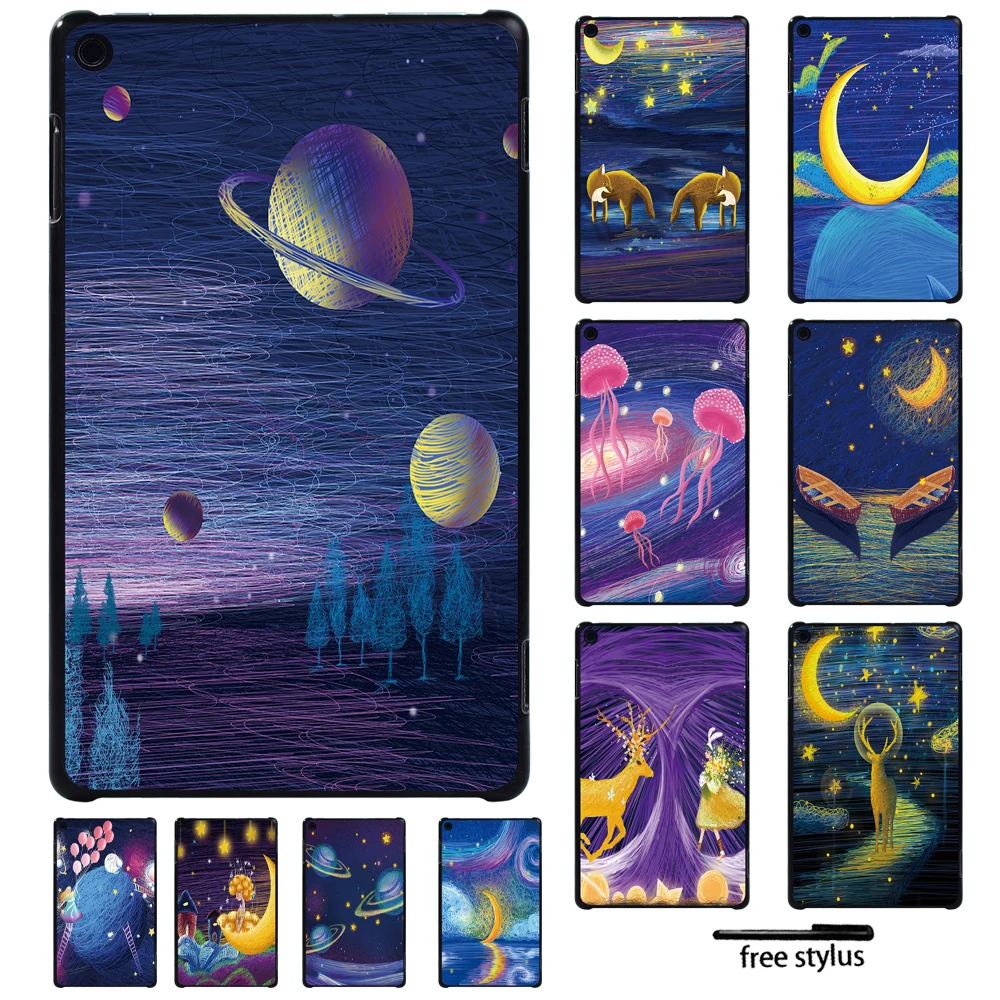 

Tablet Case for Fire HD 10 Plus/5th/7th/9th/11th/HD 8 Plus/6th/7th/8th/10th/Fire 7 5th/7th/9th/12th Anti-fall Hard Shell Cover