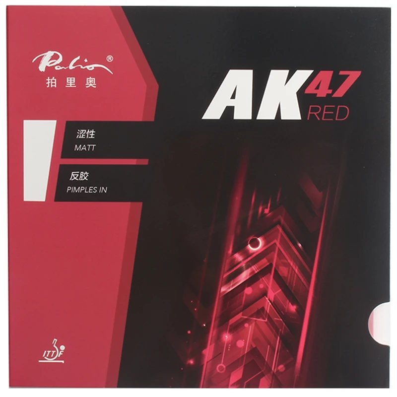 Palio 40+ red sponge AK47 table tennis rubber table tennis racket ping pong fast attack with loop