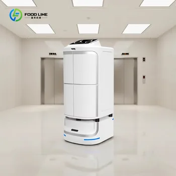 Robot per Consegne in Camera d'Albergo con Navigazione Intelligente, Capacità di Accesso a Più Livelli, Autonomia di 10 Ore, Personalizzabile