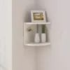 Corner Shelf - 5/2-Tier Corner Floating ShelvesWall Easy Assemble Wall Corner Shelves Bedrooms Living Room Decorations Bookcase 3