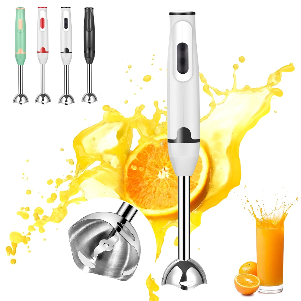 

Immersion Hand Stick Blender Electric Food Vegetable Grinder Handheld Stick Mixer for Smoothies Sauces Baby Food Soups