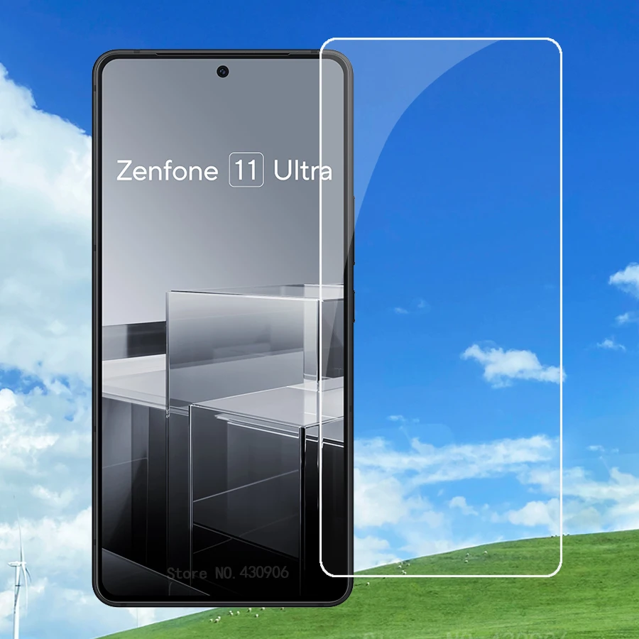 3-Piece Ultra-Clear Tempered Glass Screen Protector with Full Coverage and 9H Hardness