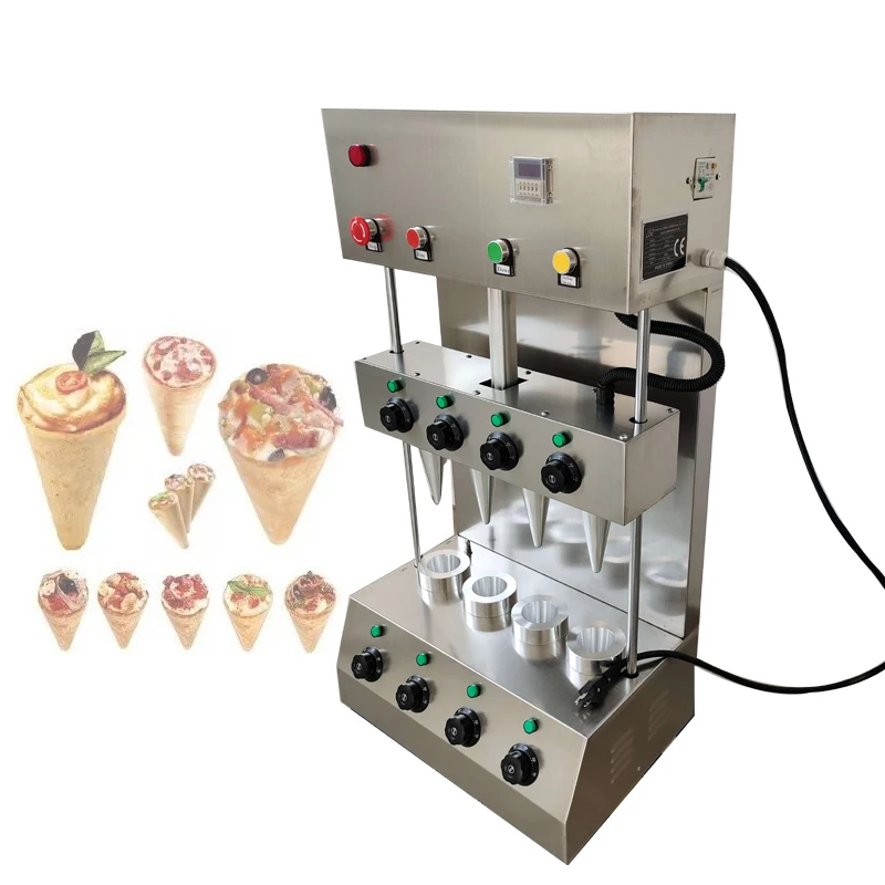 Sweet Pizza Cone Maker Ice Cream Cone Making Machine Edible Waffle Cup Maker Snow Cone Machine