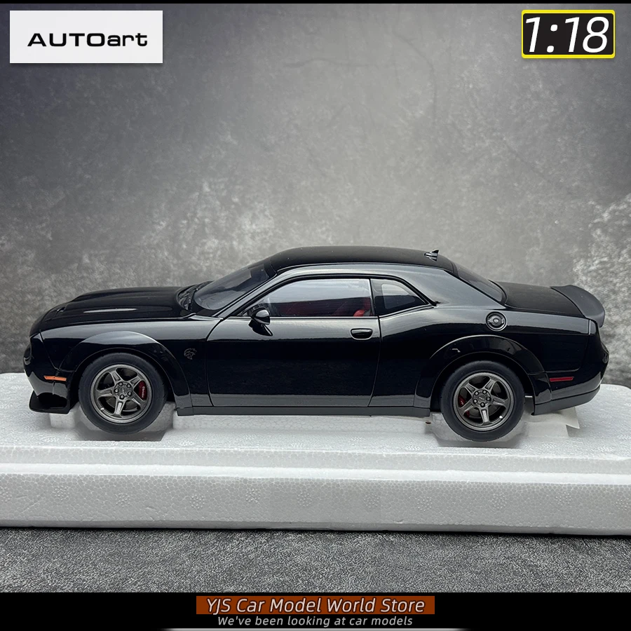 AUTOart 1/18 Dodge Challenger SRT 2023 Hellcat Widebody 2018 Car