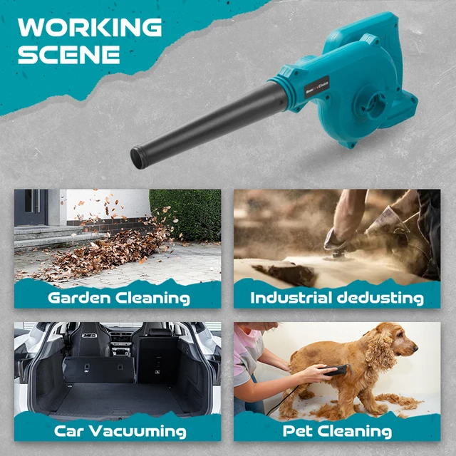 강력한 송풍기로 다재다능한 사용 가능