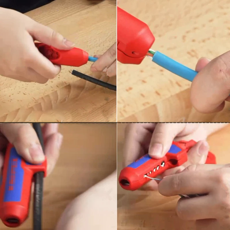 

Ручной инструмент для зачистки кабелей, многофункциональные портативные щипцы для электриков, ручной зачистки