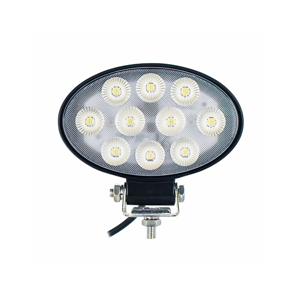 2Pcs LED 지게차 전면 조명 12V - 60V 40W 로더 헤드 라이트 굴삭기 작업 조명 홍수 조명 액세서리 부품 알루미늄 합금