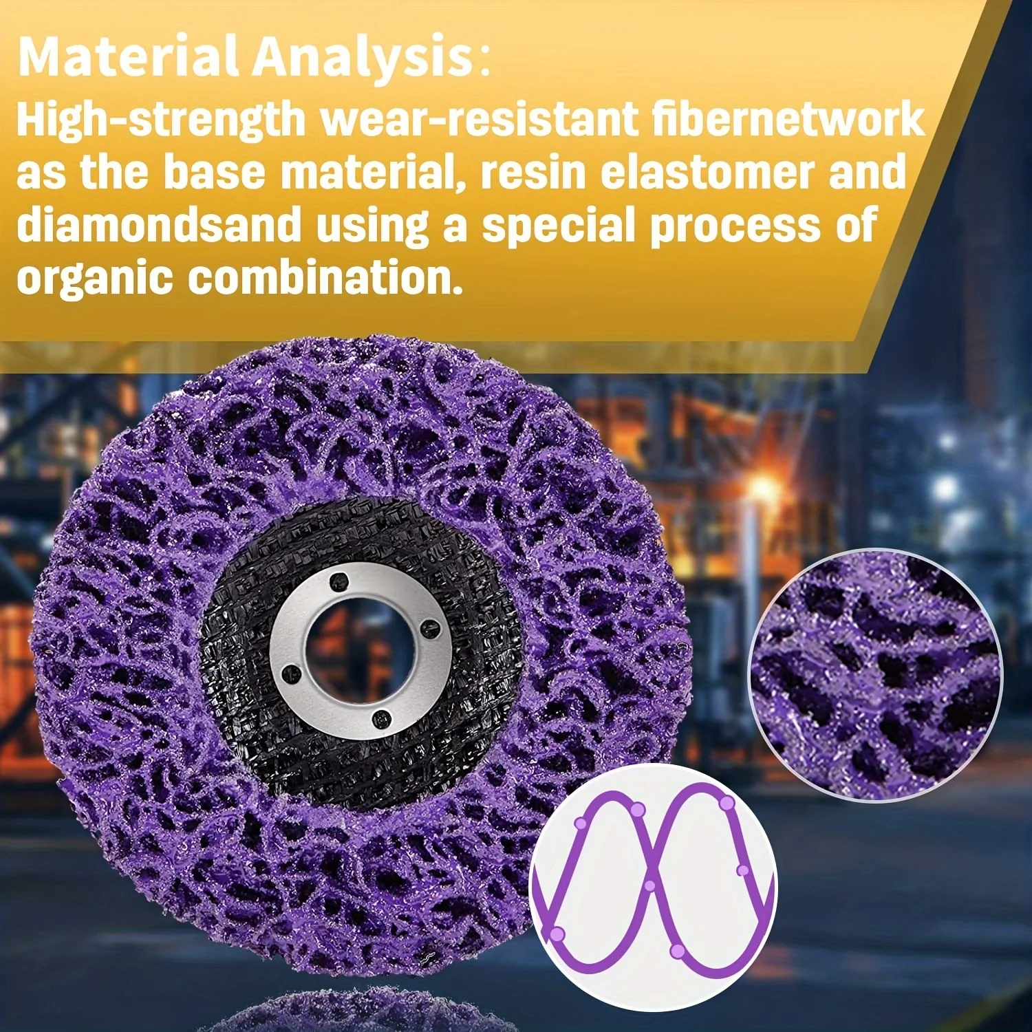 Poly Strip Disc for Motorcycles