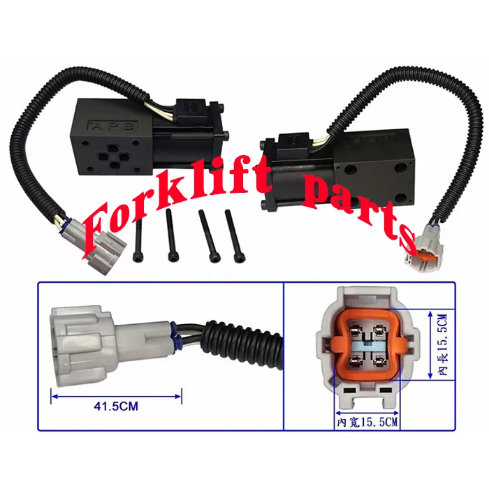 

high quality Forklift parts for Mitsubishi 12V Forward/reverse gear solenoid valve Transmission solenoid valve OEM 91328-10030