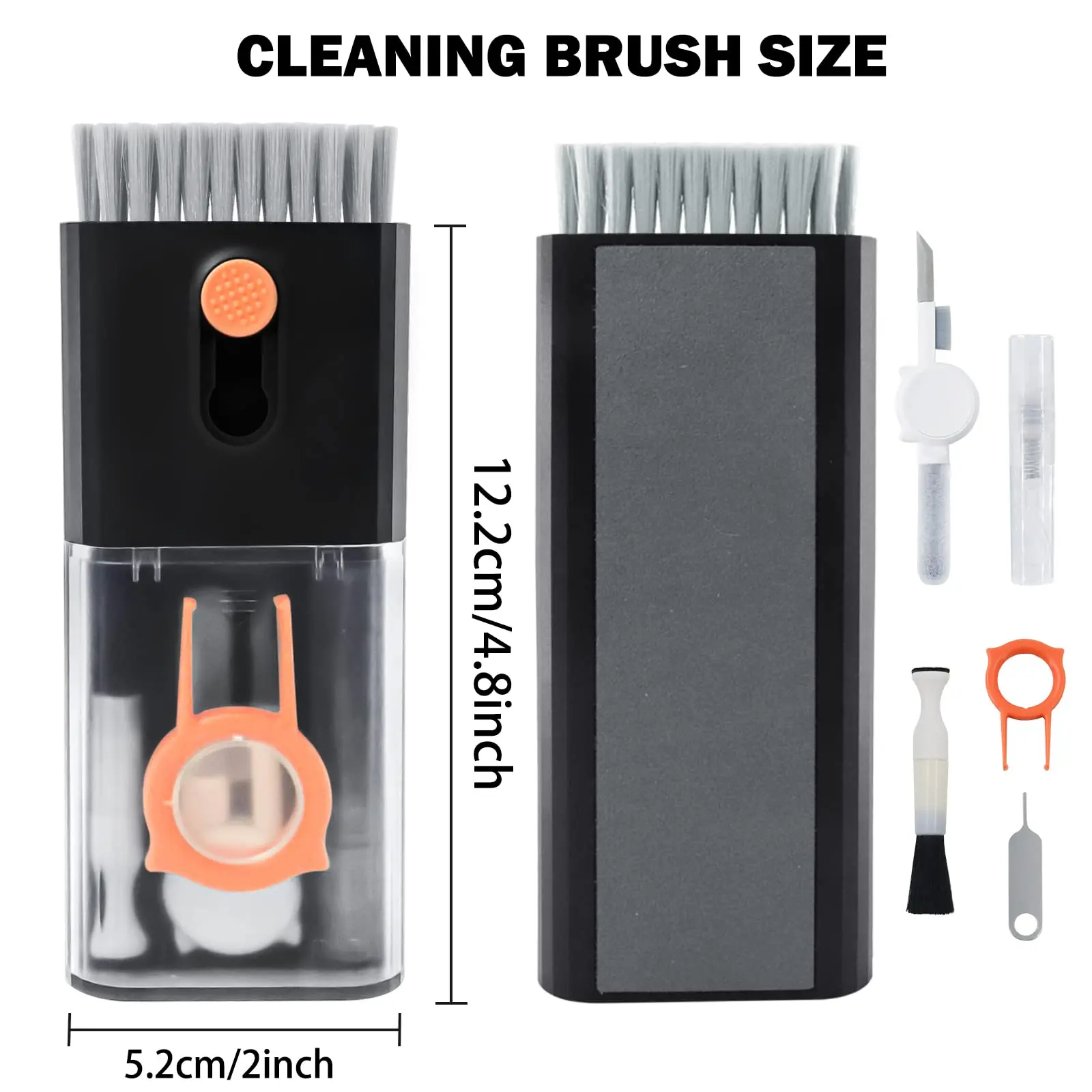 10 in 1 Keyboard Cleaning Brush Kit Earphone Cleaning Pen for Airpod 1 2 3 Cleaning Tool for Computer/MacBook/iPad/Camera