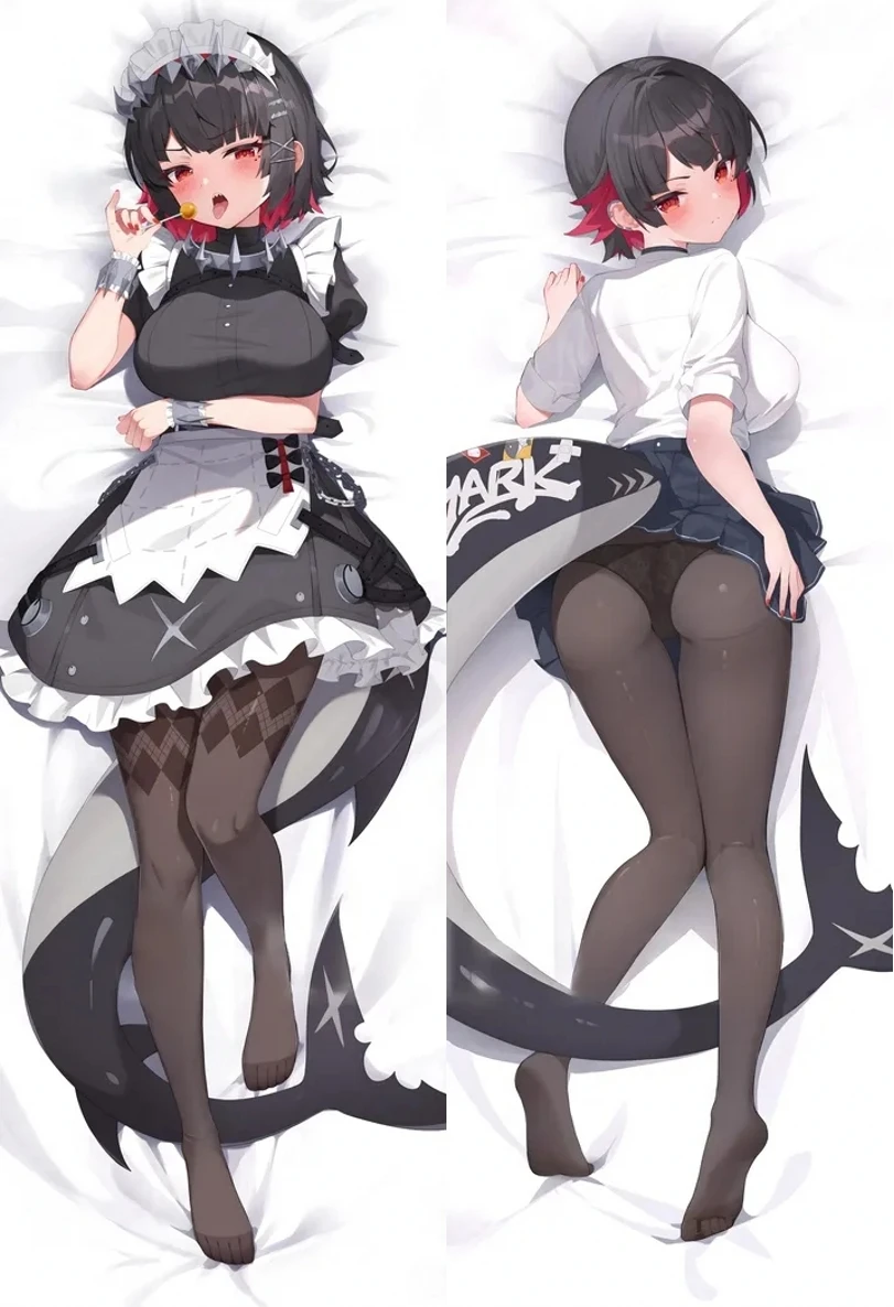 Zenless Zone Zero Anime Game Ellen Joe Cosplay Dakimakura Pillow Case Hugging Body Prop anime ornament