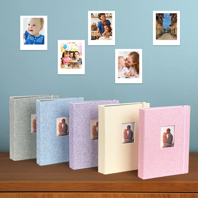 Fujifilm-Album photo Instax Mini Film 8, 3 pouces, 208 pocommuniste, album coréen Instax pour testeur, mini étui photo instantané, rangement 3