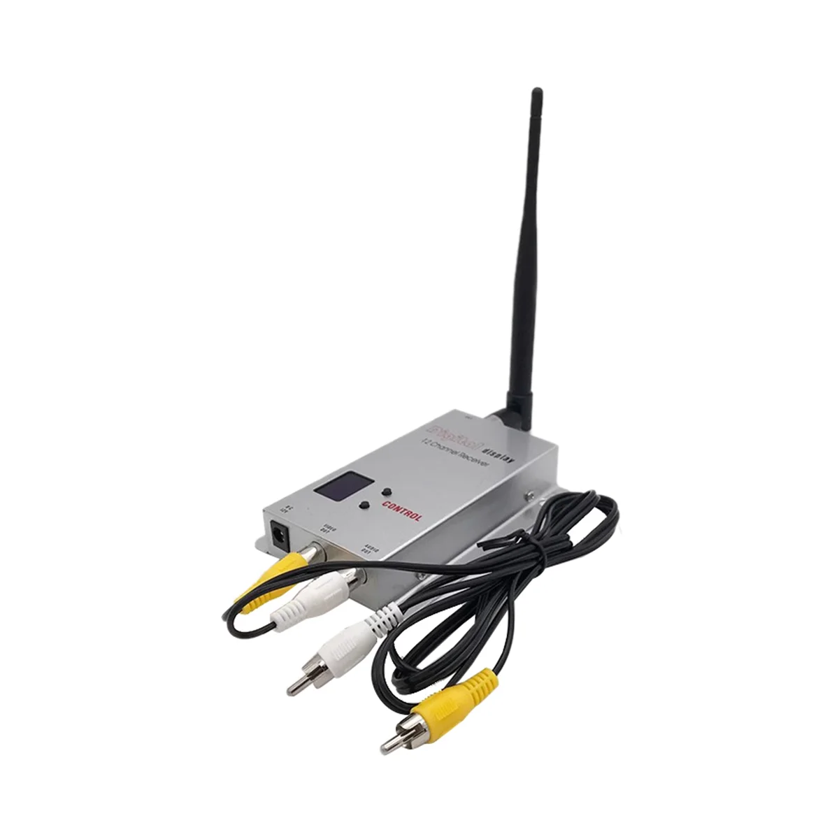 

5000MW 5W Miniature FPV Video Sender 1.2G 1200Mhz Audio Video Wireless Receiver 30Km LOS Long Distance (Receiver)