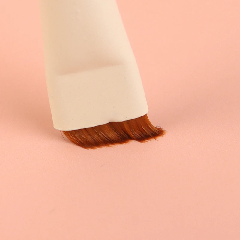 1pcs 플랫 헤드 펌 브러쉬 속눈썹 스타일링 브러쉬 라미네이션 속눈썹 분리 도구 속눈썹 연장 훈련 래쉬 리프트 도구