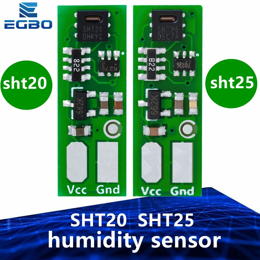 Temperature-and-humidity-sensor-Circuit-PCB-Pinboard-SHT20-SHT25-Double ...