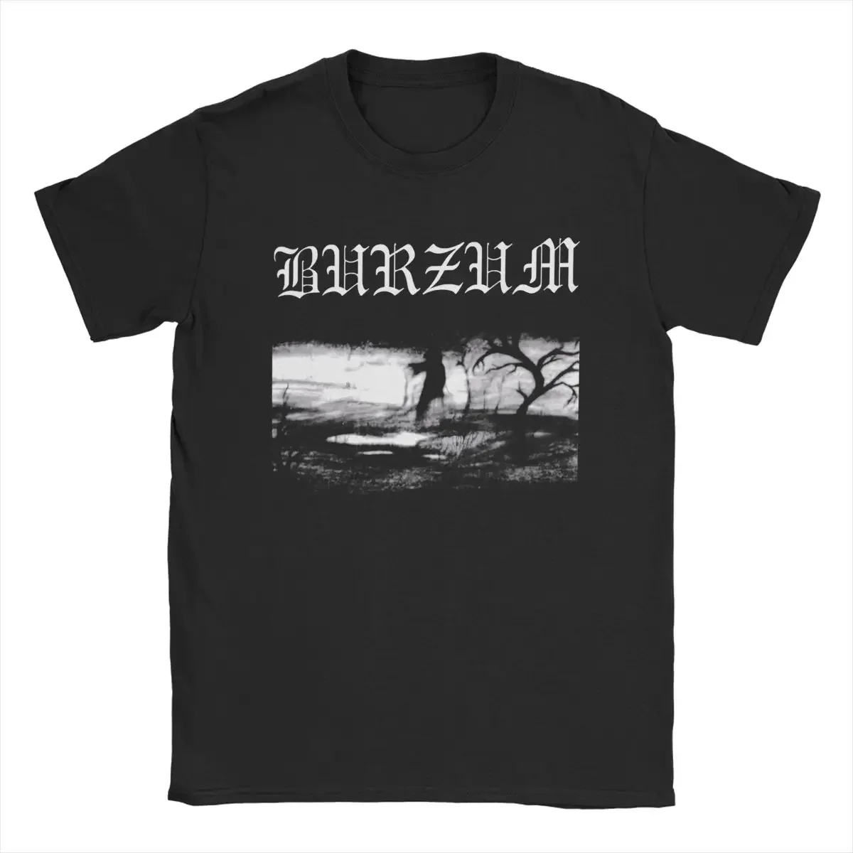 

Повседневная мужская футболка Burzum с круглым вырезом, хлопковая футболка с коротким рукавом, графическая одежда, винтажная Новинка, летняя, для взрослых