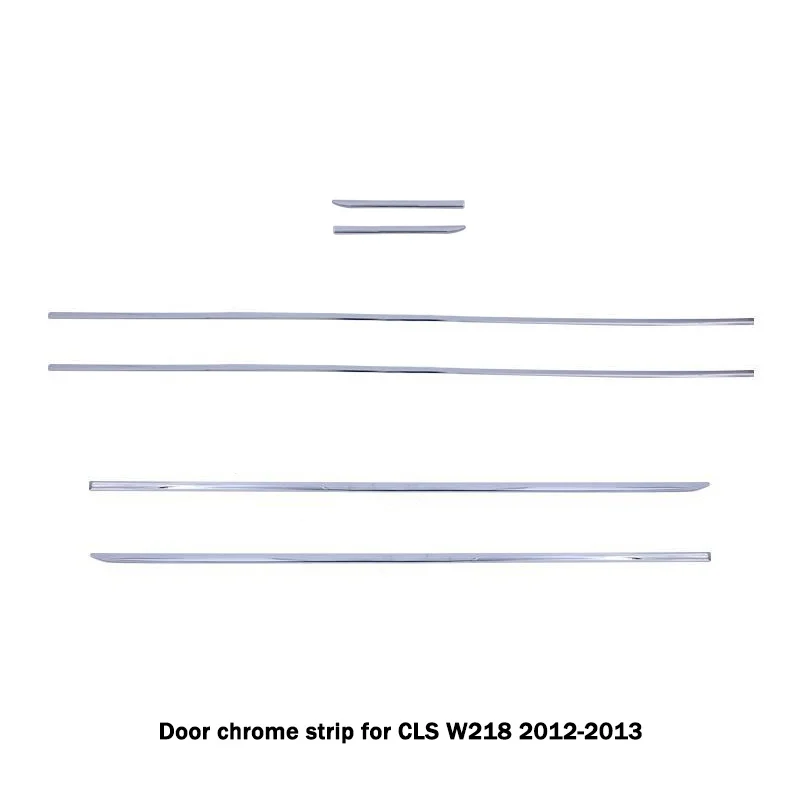 

A2186900762 A2186900862 2186902362 2186902462 218690 0562 0662 For Mercedes Benz CLS W218 X218 Car Door Fender Chrome Trim Strip