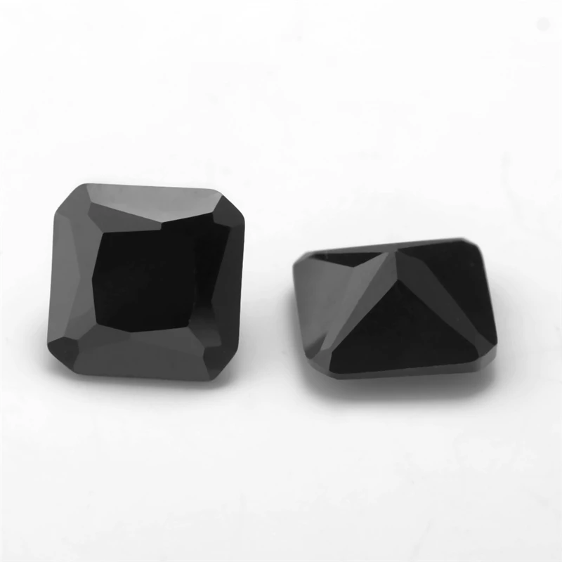 5A Kubische Zirkonia-Steine Quadratische Oktagon-Form 3x3mm bis 10x10mm Verschiedene Farben Synthetischer Edelstein für Schmuckherstellung – Detail 1