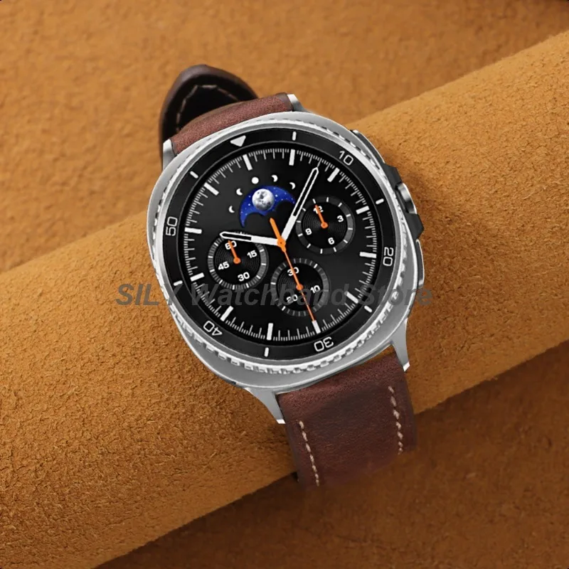 Premium Leather Quick Release Watch Band - Elegant Replacement Wristband Strap