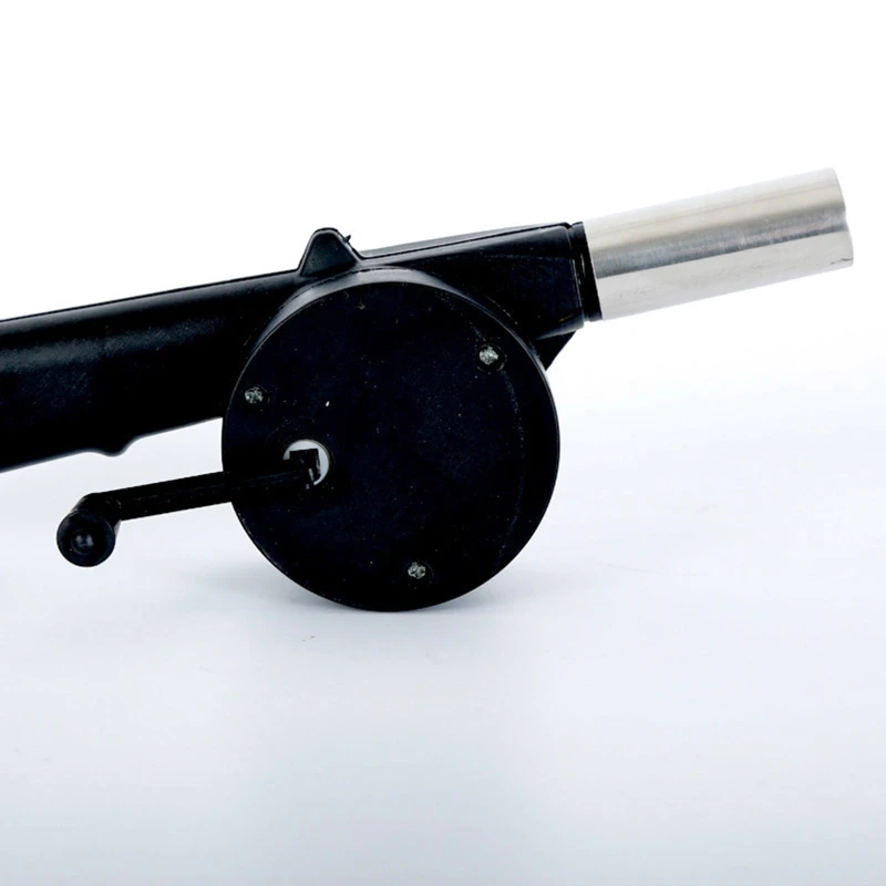 1PC Outdoor Cooking BBQ Fan Air Blower For Barbecue Fire Bellows Hand Crank Tool For Picnic Camping Handheld Cooking Fan Tool