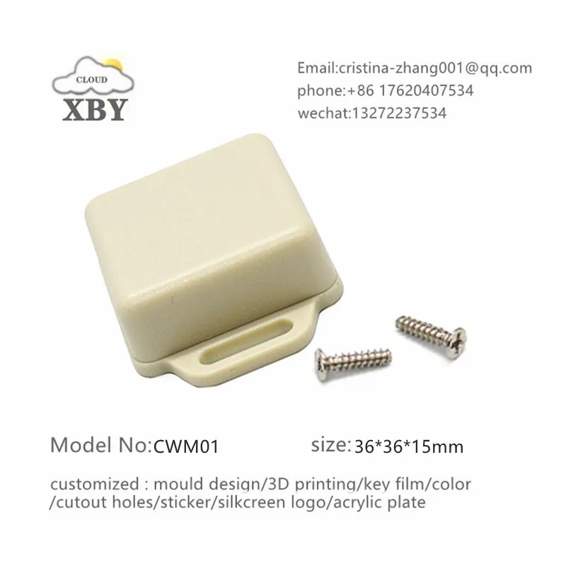 Bazar 인클로저 금형 사출 케이스 섀시 ABS 플라스틱 상자 CWM01 크기 36x36x15mm, 5 개, DIY 인클로저 장치