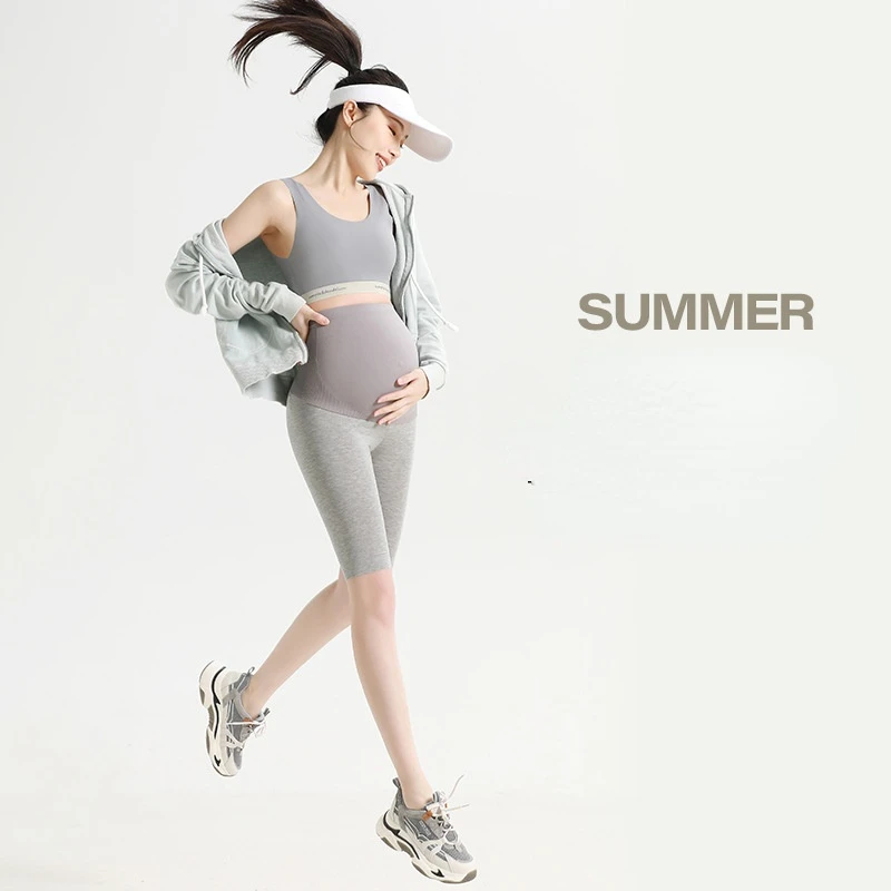 Pregnant Women Leggings Maternity Pants Belly Support Pants Spring and Summer Pregnancy Clothes for Maternity Clothings