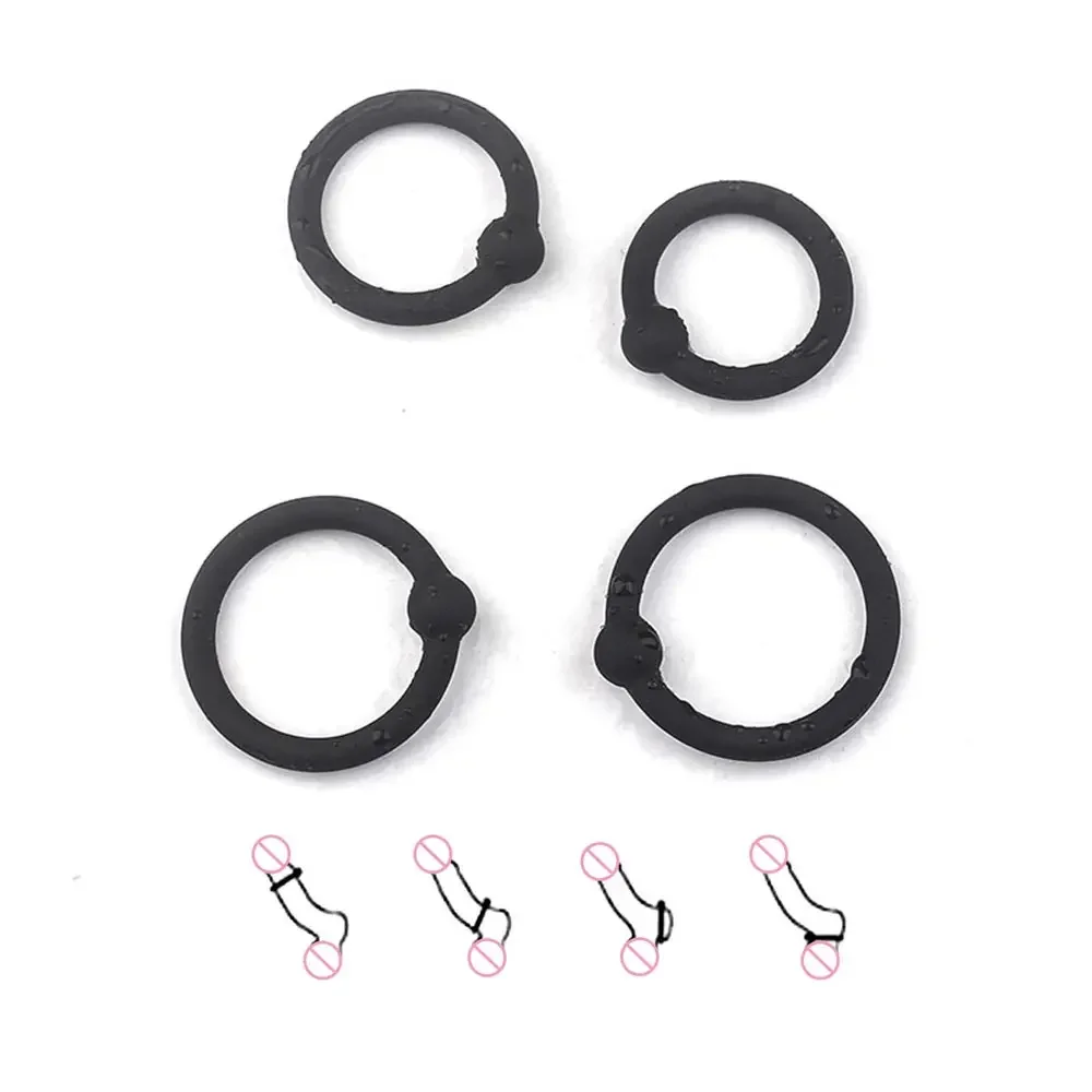 Ritardante Man Porn Pennis Ring Men Sillicone Men Ring Anelli Da Uomo Donna Vibratore Seni Castire Soft Apparato Attachment