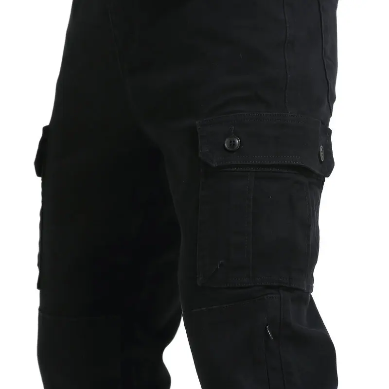 제조사 직송 남성용 오토바이 청바지 안티폴 라이딩 팬츠 멀티포켓 작업복 CE 보호 장비 포함