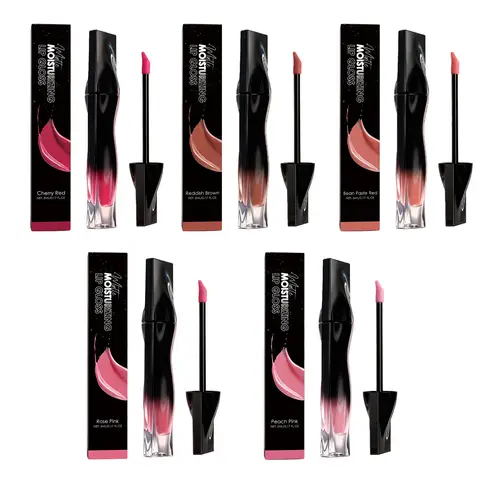 Zephoco Lip Plumping Gloss Waterproof Matte Finish Lasting Color Lock Lightweight Non-sticky High Shine Moisturizing Lip Gloss - Image 7