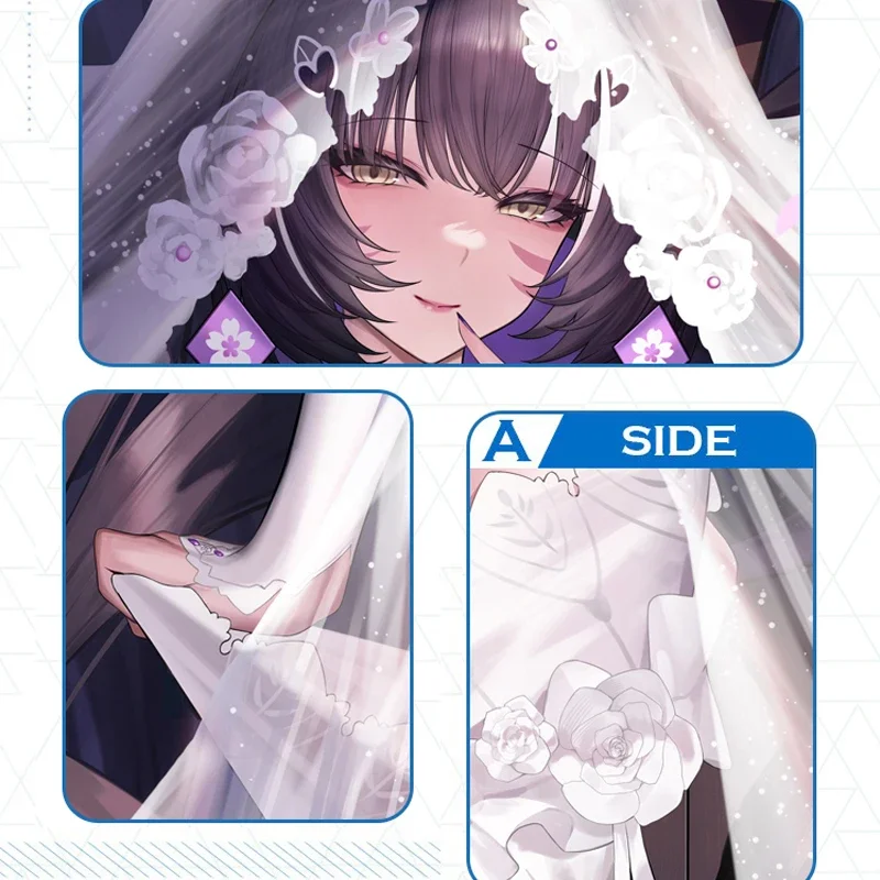 Description Picture 3 of itemIJN Musashi Dakimakura Azur Lane Game Pillowcase Hugging Full Body Pillow Case Sexy Cushion Cover Home Bedding Decor Otaku Gift