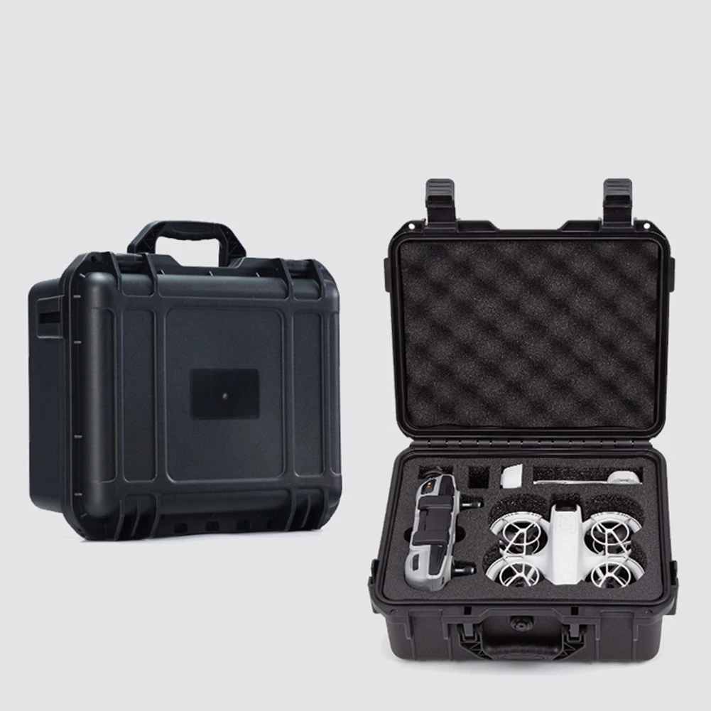 DJI Neo 및 MAVIC 3 Classic RC 컨트롤러용 구조화된 하드쉘 보관함 (충전기 및 케이블을 위한 분리된 구역 포함)