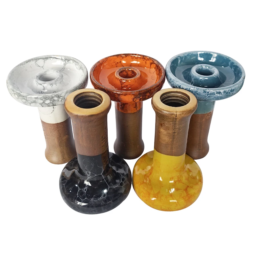 Premium Ceramic Hookah Bowls Narguile Head Bowl Nargile Shisha Smoking Accessories 1pcs Clay Hookah Bowls hookah accessories