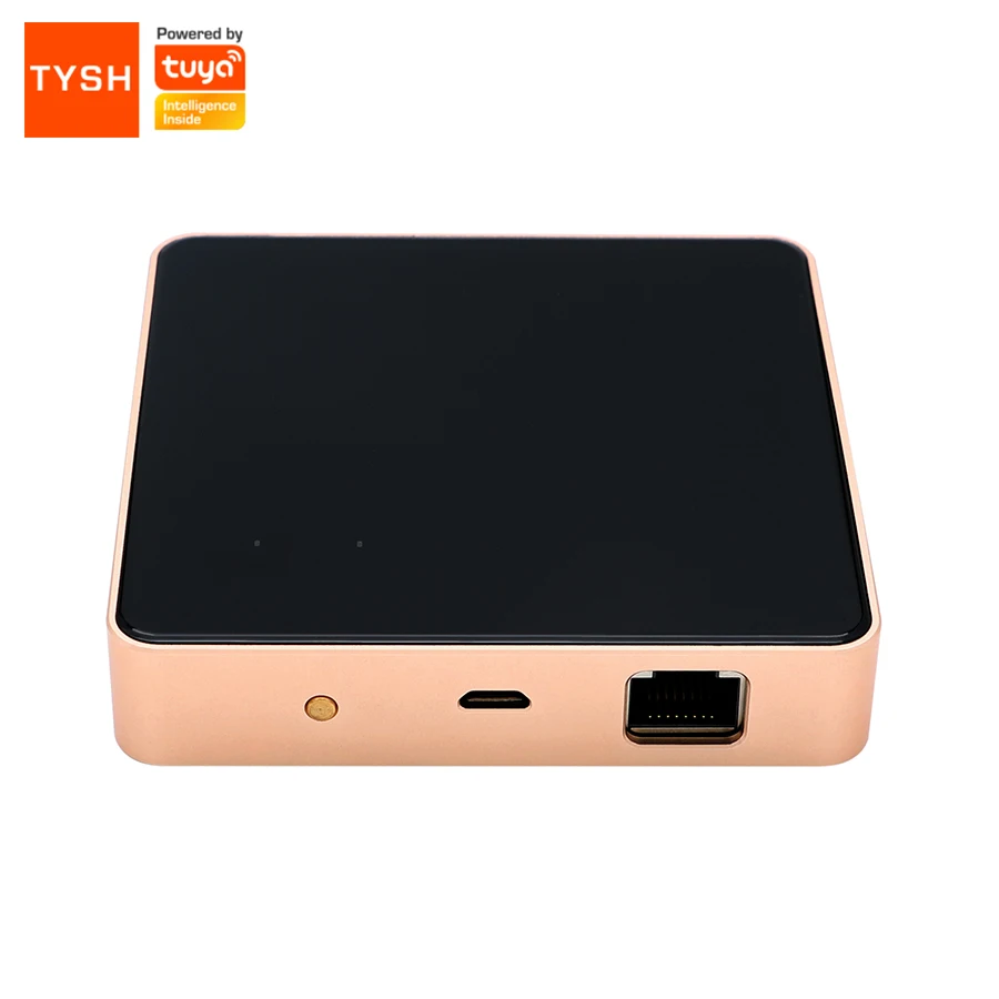 TYSH Multi-Mode Gateway Tuya Zigbee 3.0 Ble Mesh Wireless Wired Smart Gateway Hub For Smart Home Automation Security
