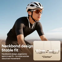 Lightweight Lenovo Y111 Neckband Wireless Headphones Bluetooth 6.0 Sport Neckband Earphones Sport Earbud Waterproof 12H Playtime - Image 3