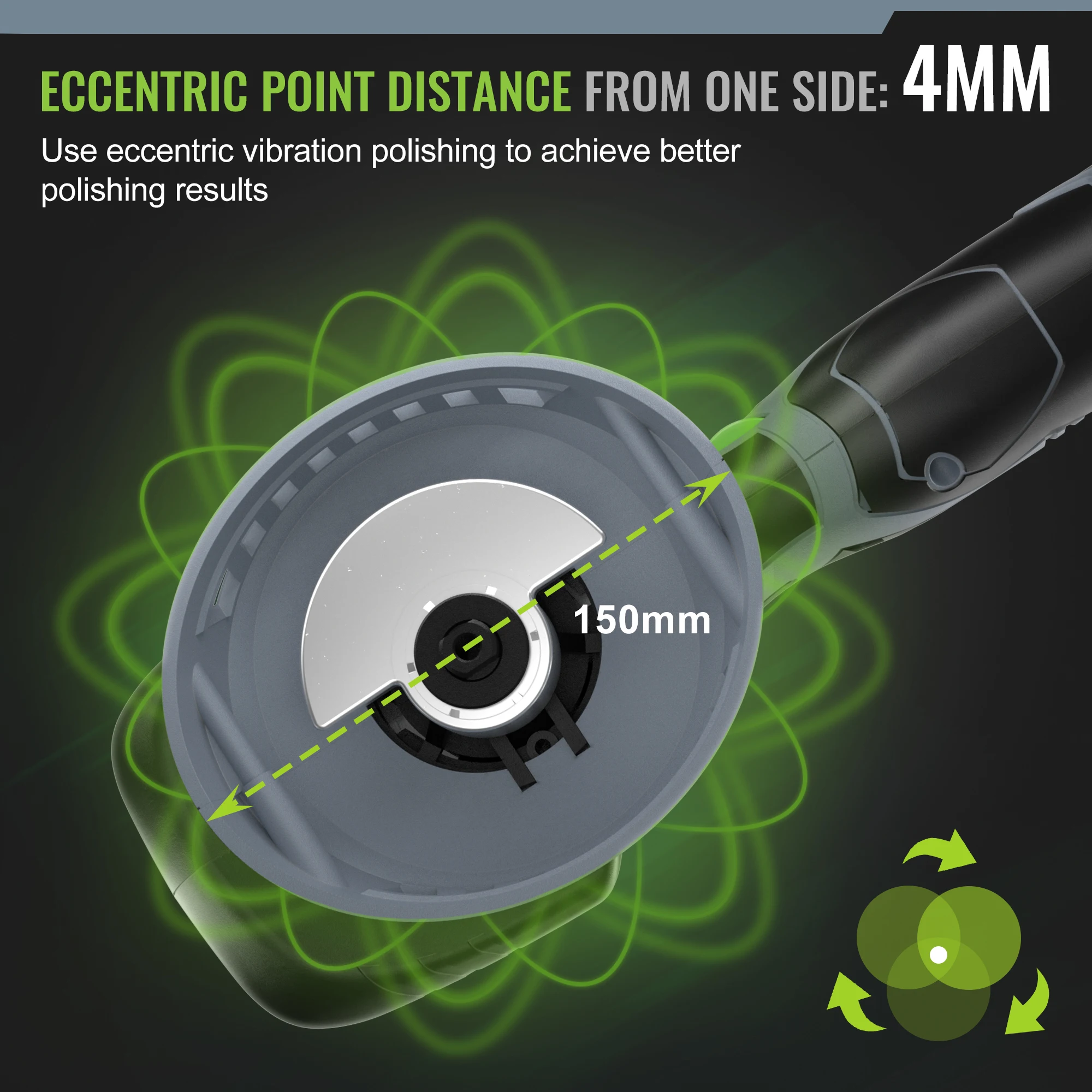 WORKPRO-Cordless Dual 12V Electric Dual Action Wireless Car Polisher Waxing Power Tools car polisher