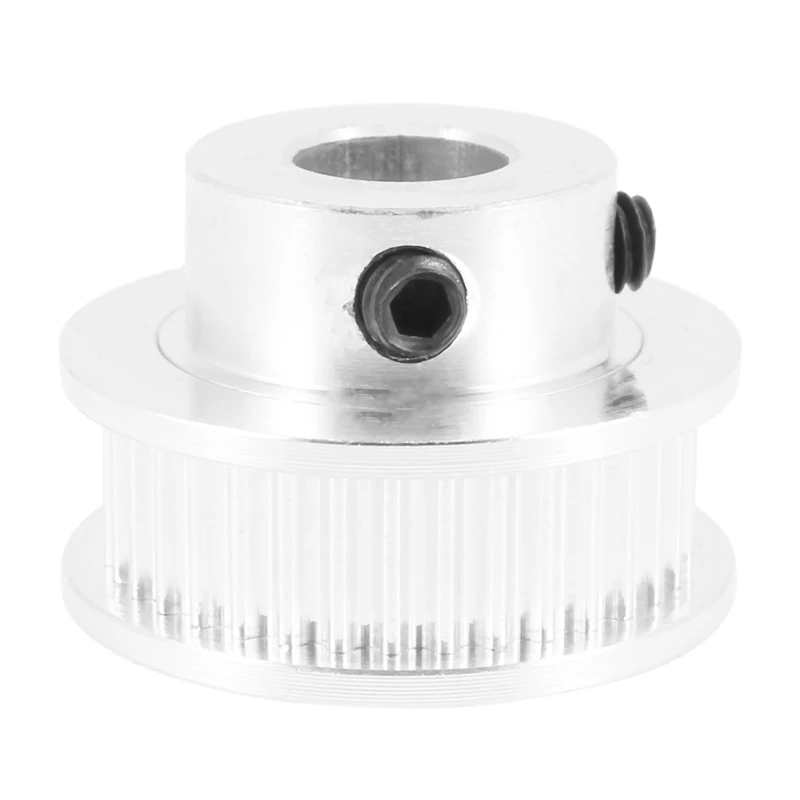 

Aluminum GT2 36 Teeth 8Mm Bore Timing Belt Pulley Flange Synchronous Wheel For 3D Printer