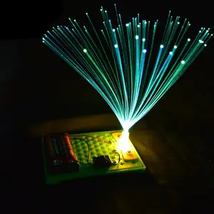 Image for Experiment s Colorful Fiber Optic Lights DIY Assem 