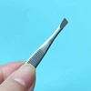 Stainless Steel Diagonal Tweezers For Zippo Kerosene Lighter Replace Cotton Wicks Felt Adjust Inner Tank Maintenance Repair Tool 3