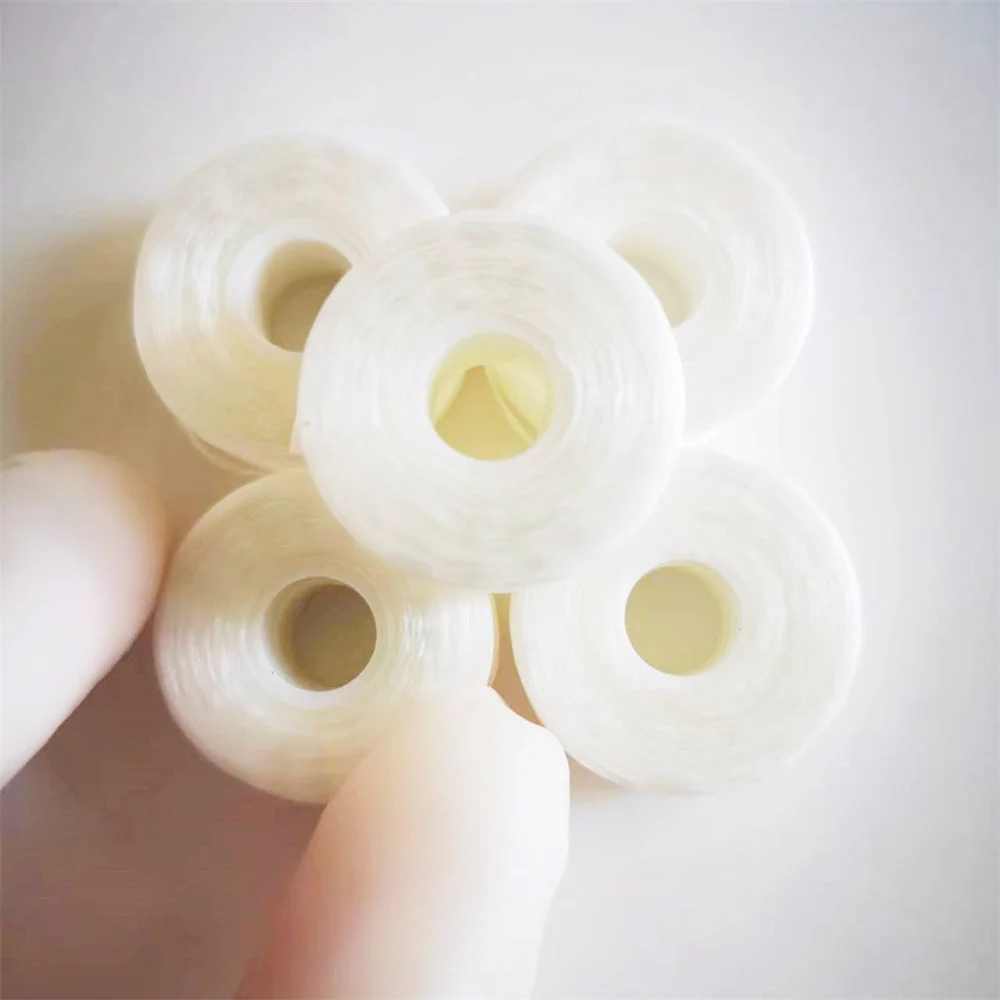5Rolls Dental Flosser Built-in Spool Wax Mint Flavored Replacement Flat Wire Dental Floss Spool Toothpick Teeth Dental Floss