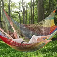 Kids Playground Play Safety Net Outdoor Climbing Cargo Net Children Obstacle Course Double Layer Backyard Anti Fall Saftey Net 2