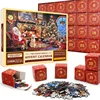 1008 Pieces Jigsaw Puzzle Merry Christmas Advent Calendar 2024 Merry Christmas Jigsaw Puzzles Holiday Puzzles Toys New Year Gift 6