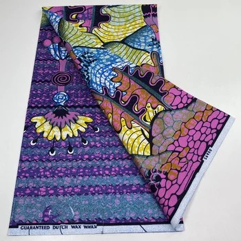 2026 New Style Nigeria Golden- Wax Print Fabric - High Quality African Wax Print Fabric for Patchwork, Clothing & DIY" 3C4 1
