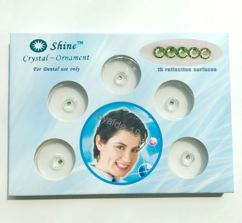 

Dental Crystal Tooth Ornaments Tooth Gems Teeth Jewelry Gem Hot Sale Green Color