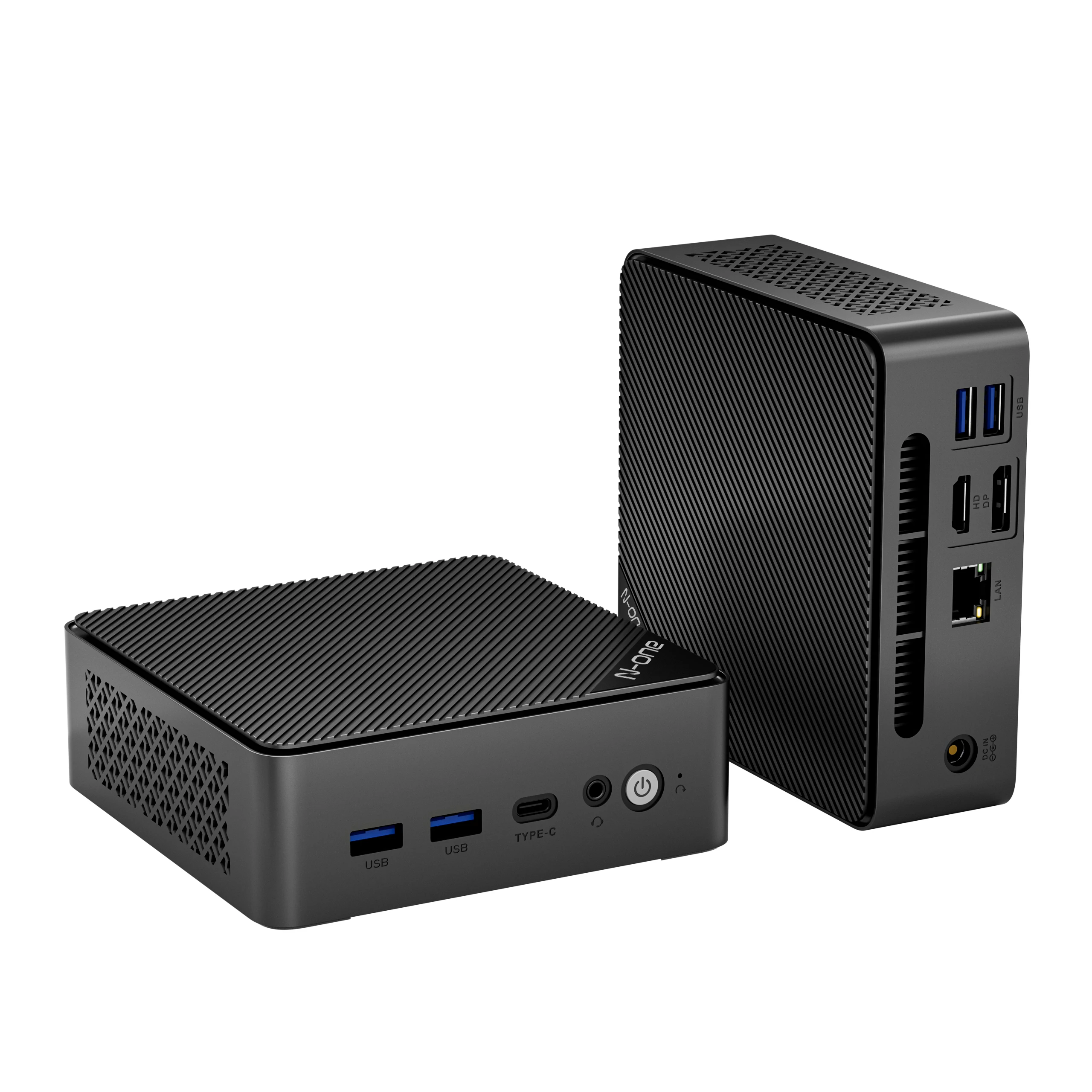 N-one intel twin lake n150 mini pc se 16gb ddr4 512gb ssd windows 11 pro micro desktop computer wifi 5, bluetooth 4,2 für zu hause
